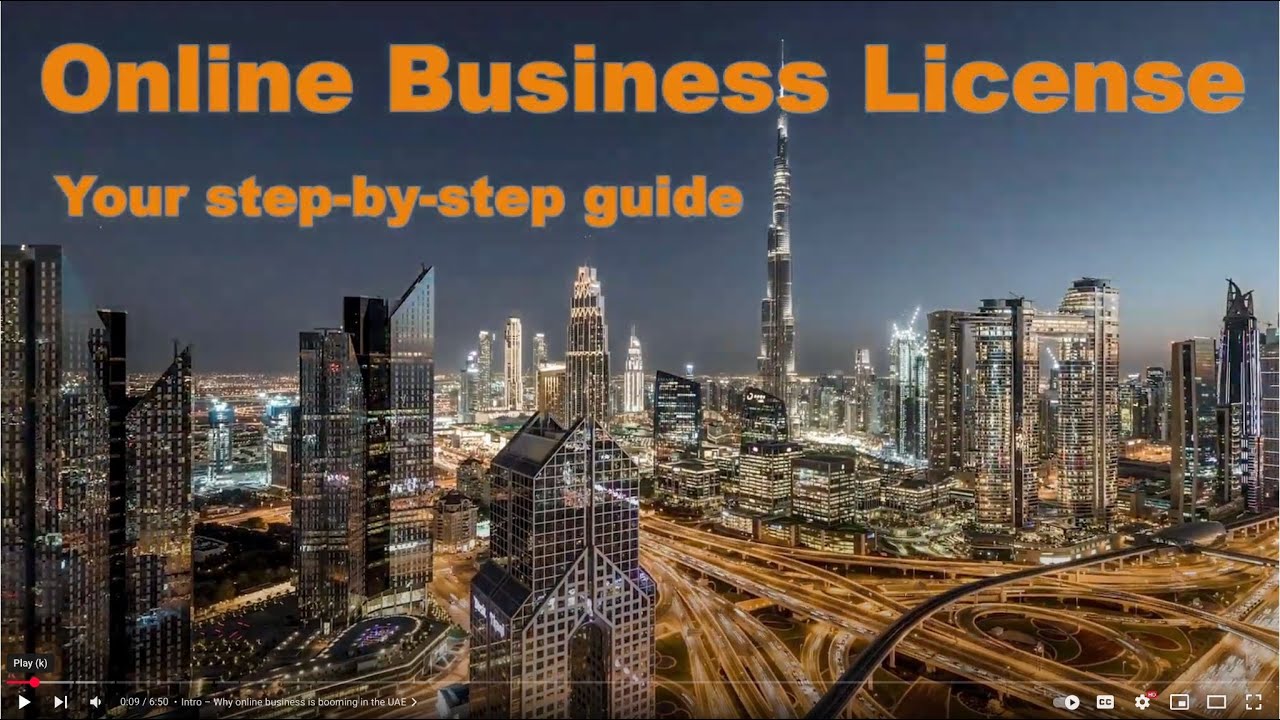 How to Get an Online Business License in Dubai (2025 Guide)
