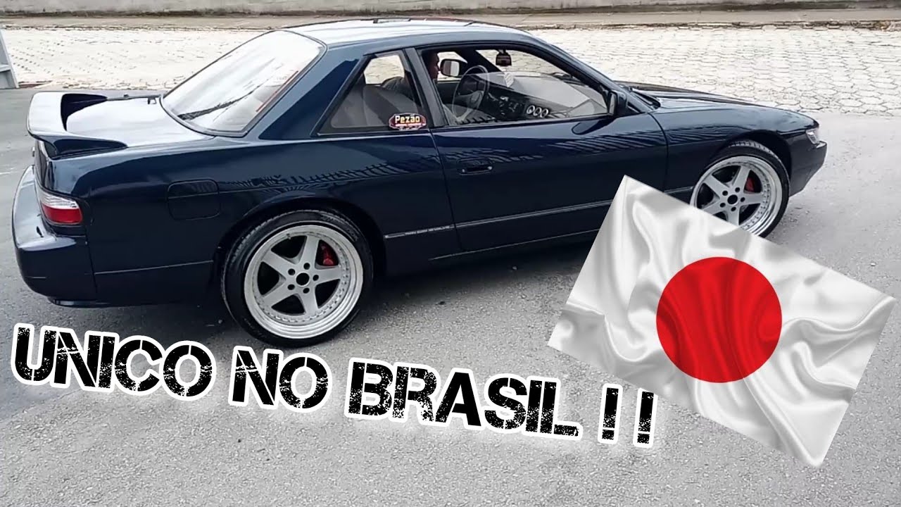 ÚNICO NISSAN SILVIA S13 EMPLACADO NO BRASIL !!!