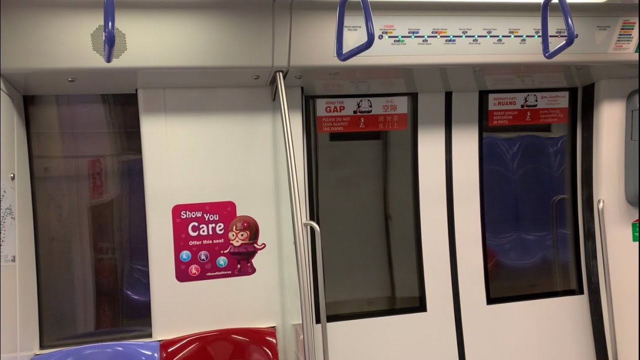 SBS Transit NEL Alstom Metropolis C751C [7075/7076] - Punggol to Buangkok (➡️ HarbourFront)
