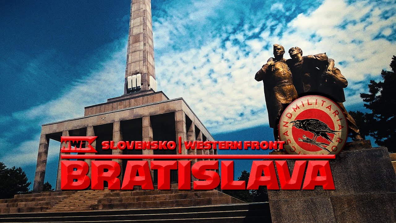 SLOVAKIA - SLAVIN - RED ARMY MEMORIAL & MILITARY CEMETERY IN BRATISLAVA || WESTERN FRONT WW2