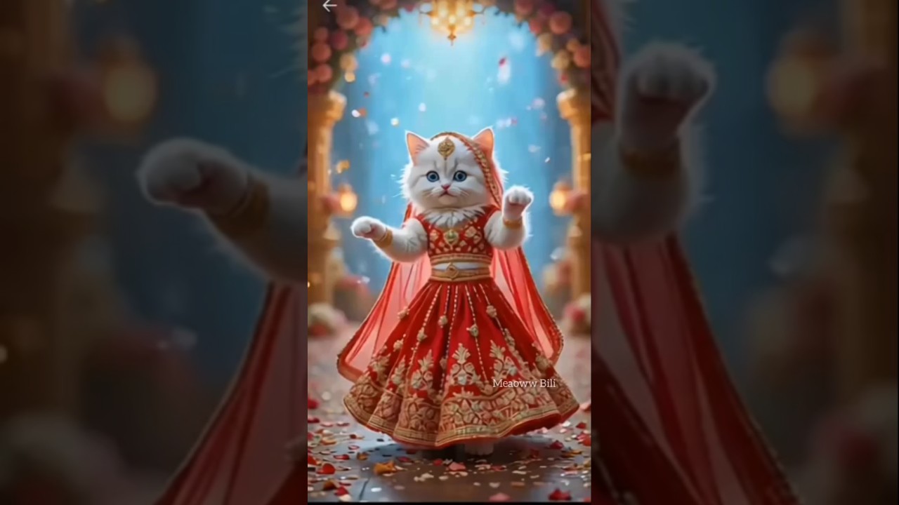 cutest cat dance🐾💃/best cat dance by meaoww bili😻#ytshorts #shortsfeed