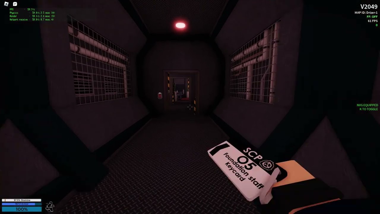 [Roblox Project: SCP] I got warned by admin for the first time (Camp period)