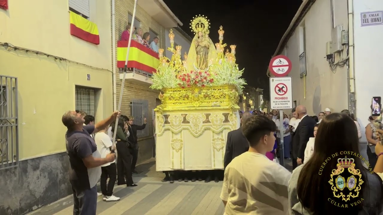 Procesión Virgen del Rosario 2025 - Revirá Calle del Horno - Cúllar Vega