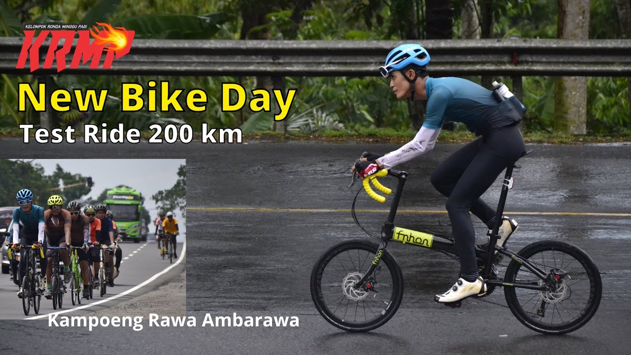 New Bike Day - Test Ride Merapi Merbabu 200 km Fnhon Blast DIY Series KRMP Bantul