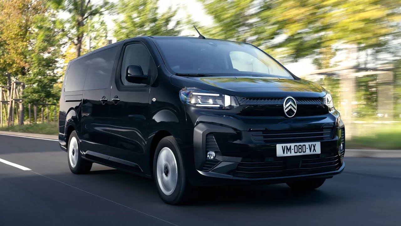New Citroen SpaceTourer - Electric minivan.