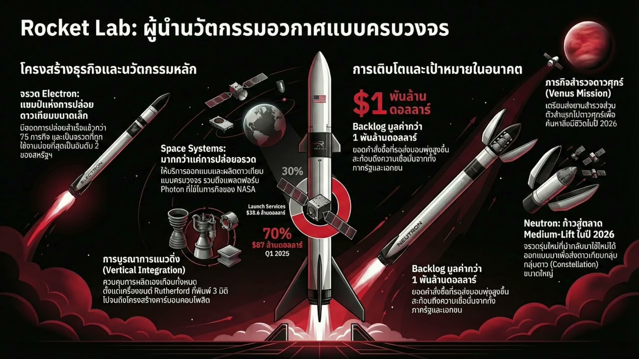 🚀 SpaceX กลัวใคร? — บริษัทเล็ก ๆ ที่กำลังจะพลิกตลาดอวกาศมูลค่า 5 แสนล้าน