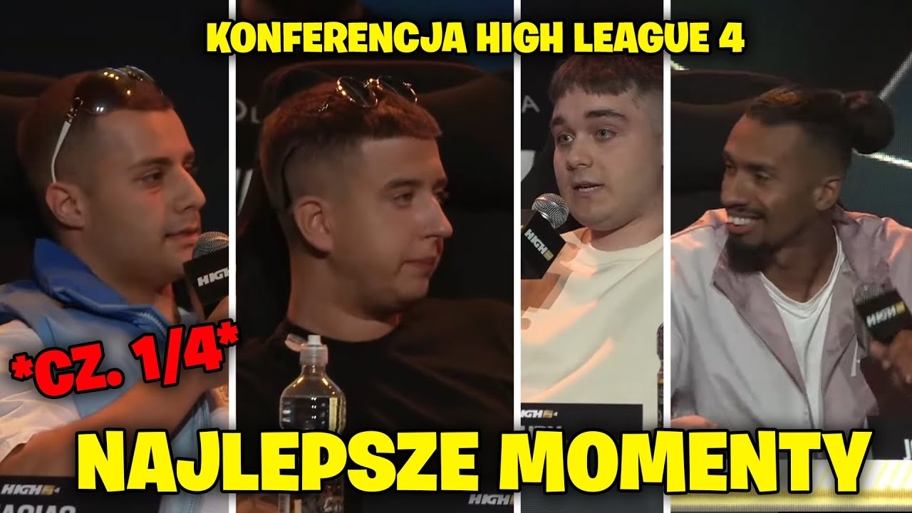 NAJLEPSZE MOMENTY - HIGH LEAGUE 4 KONFERENCJA (cz. 1/4)