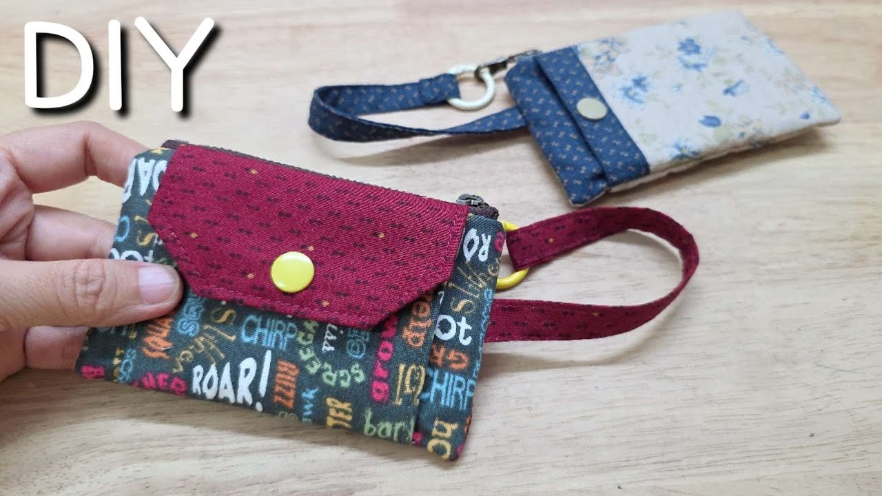 EP337 : How to make a Zipper Pouch | Happy Sewing | Bag Tutorial | DIY