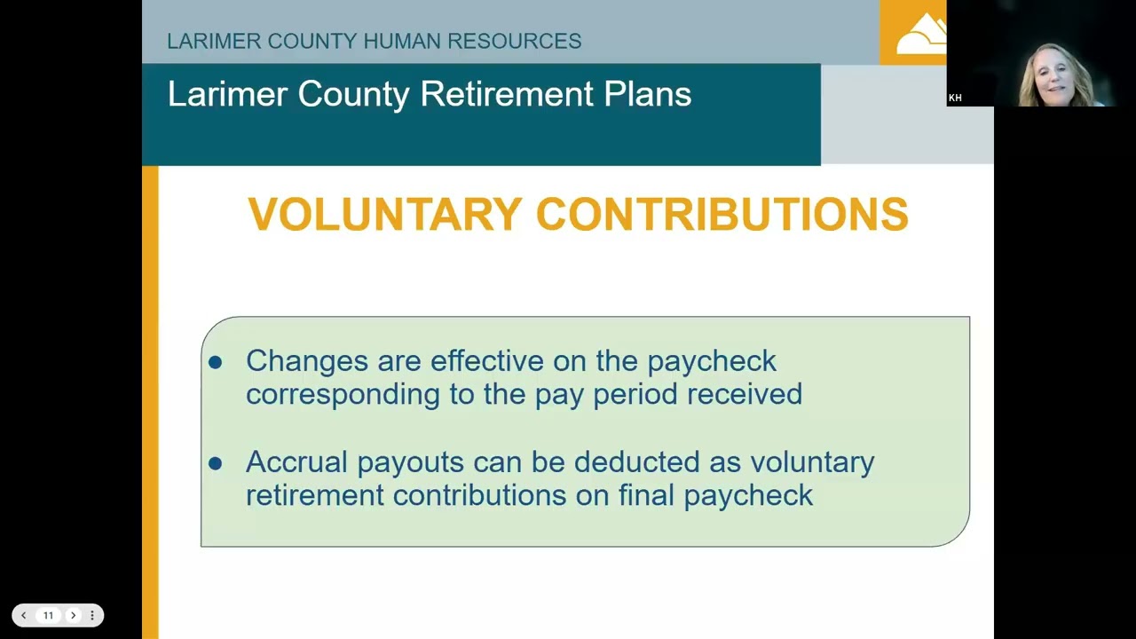 Maximizing Your Larimer County Retirement Plan 