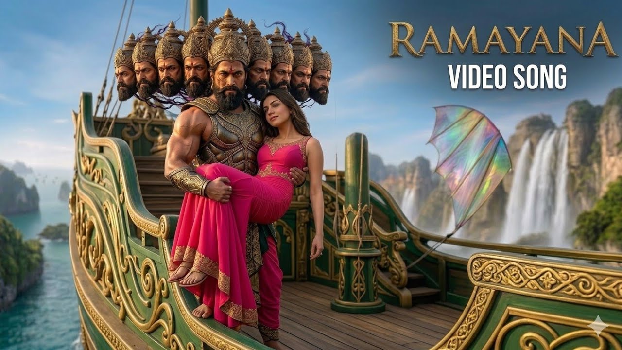 RAMAYANA | Video Song | Yash | Kajal Aggarwal | Fan Made AI Concept | Ravana & Mandodari Love 