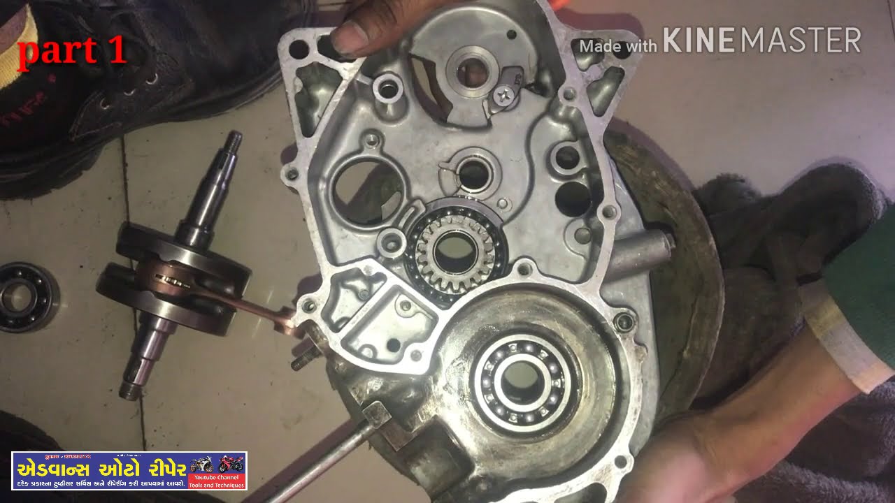 Suzuki Max 100 engine assembly part 1#automobile #automotivetools #tools #powertools 