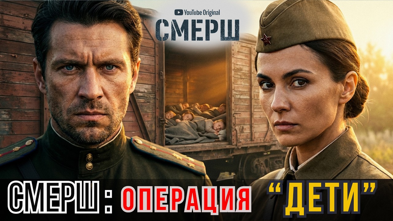 ПОЕЗД С ДЕТЬМИ: Как СМЕРШ за одну ночь спас 380 детей и не раскрыл главную тайну войны