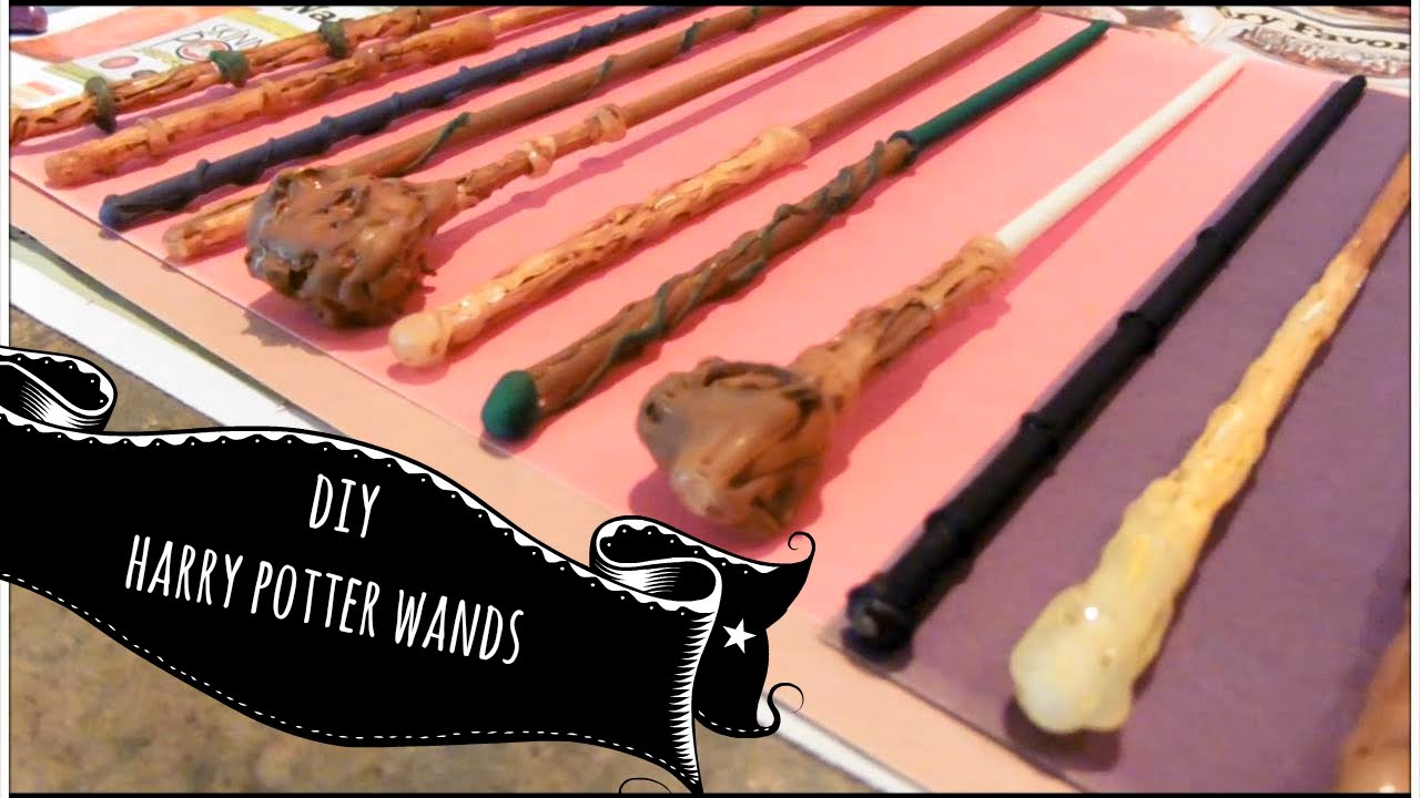 DIY EASY HARRY POTTER WANDS