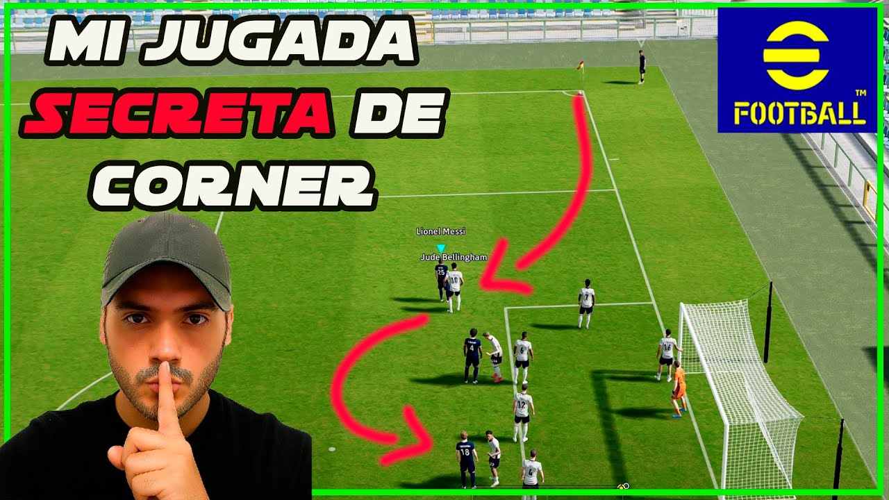 Mi jugada Rotísima de Tiro de Esquina! - Meterás montón de goles de corner!! #efootball2025