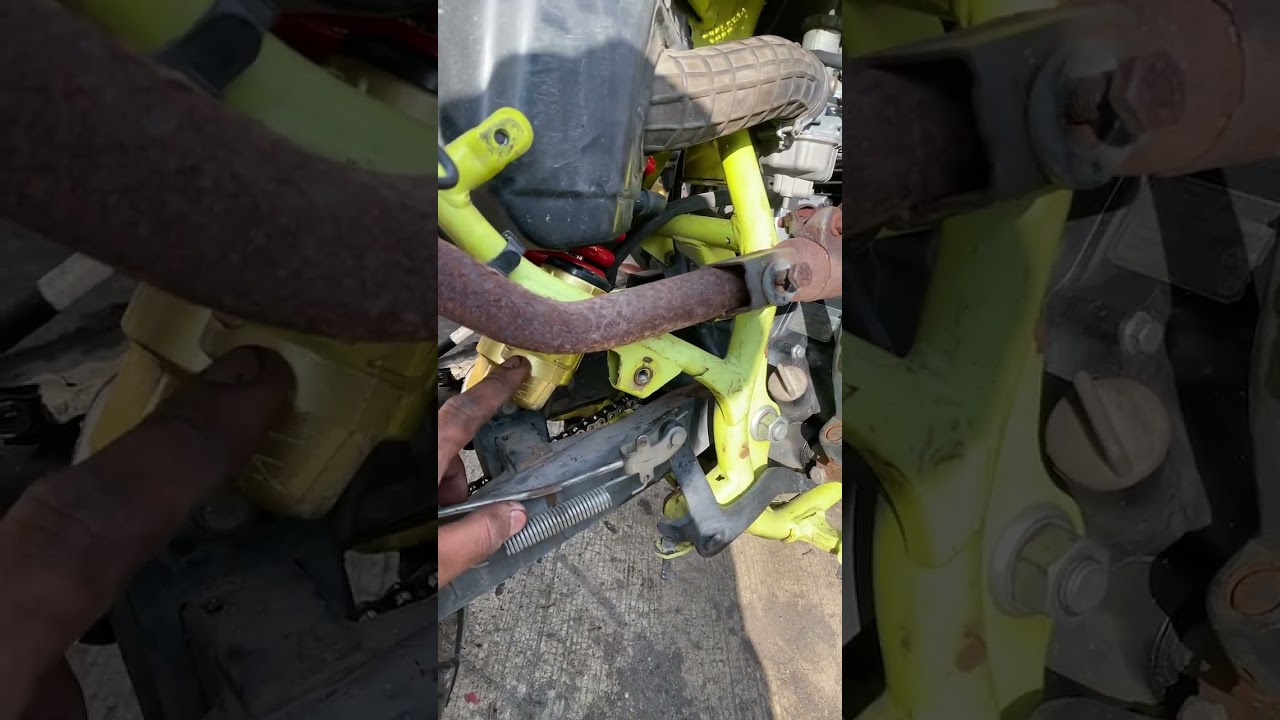 Adaptando monoshock de pulsar a dm 200 italika. 