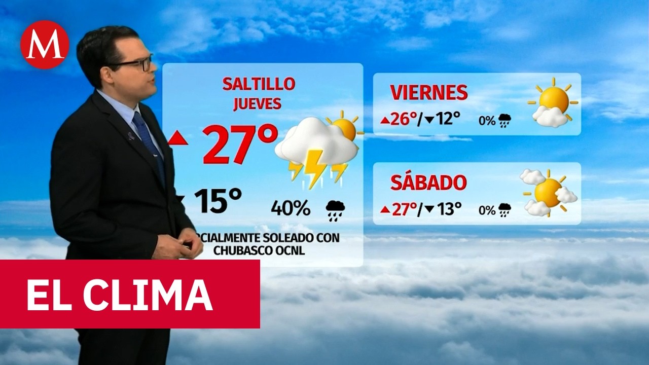Clima de hoy jueves 5 de marzo de 2026 | Pronóstico con Nelson Valdez