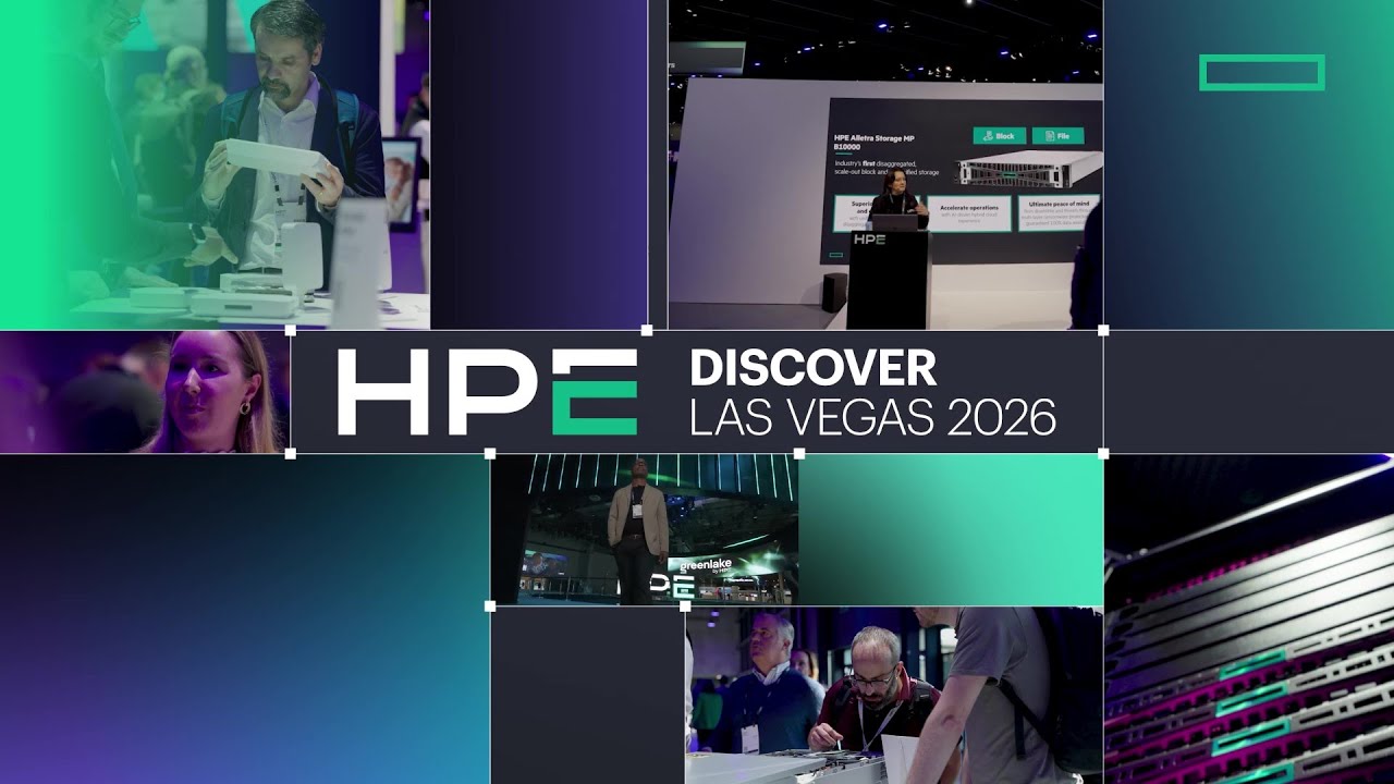 Preview what&rsquo;s next! &nbsp;Hear from HPE President & CEO on what to expect at HPE Discover 2026