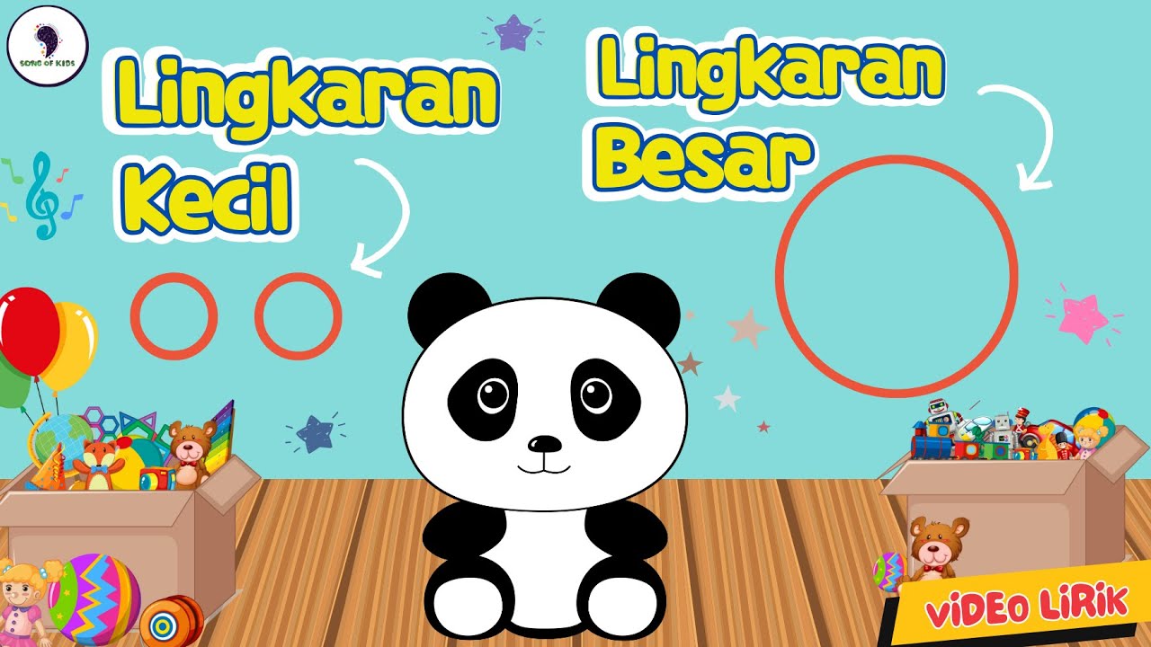 Lagu Anak Anak - Lingkaran Kecil Lingkaran Besar (Video Lirik) Song of Kids