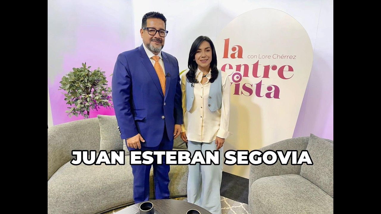 Juan Segovia en La Entrevista con Lore Chérrez