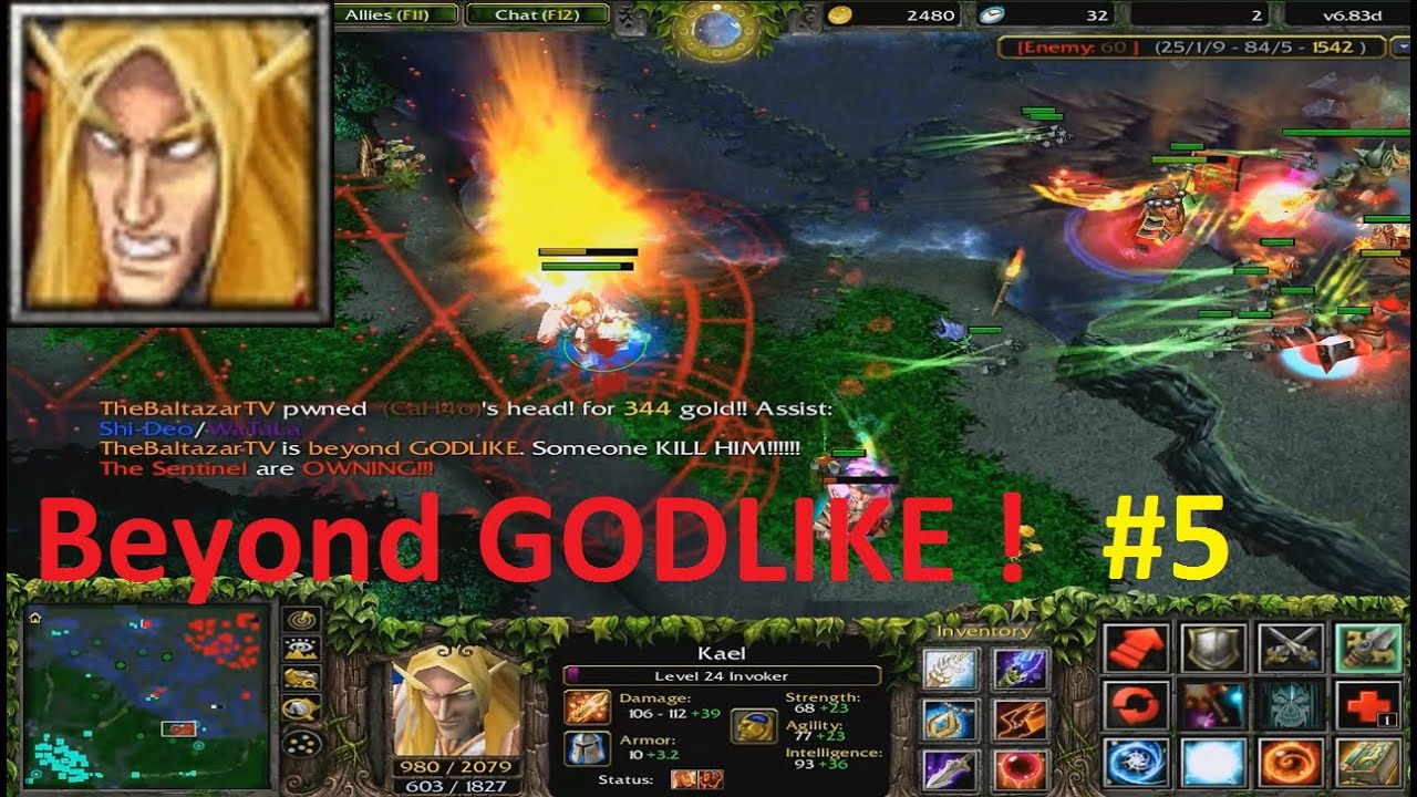 DotA 6.83d - Invoker Beyond GODLIKE #5