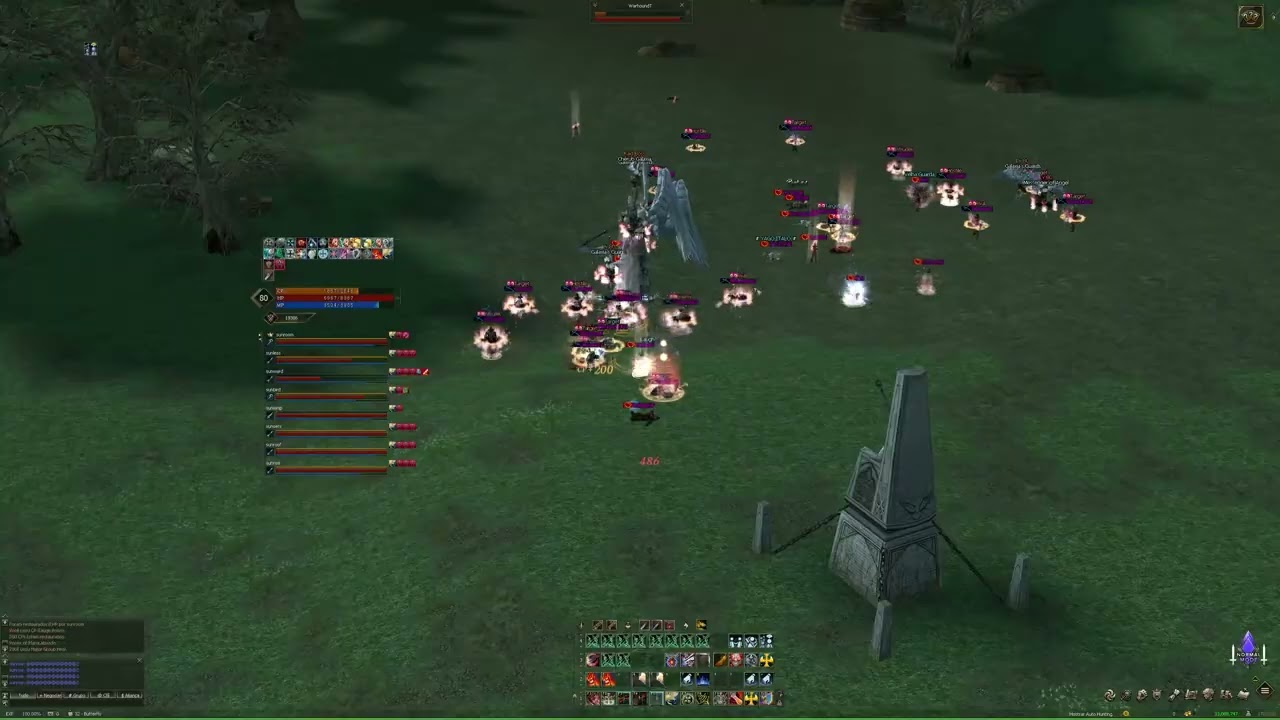 L2Royale - acher pack, healing mode on.