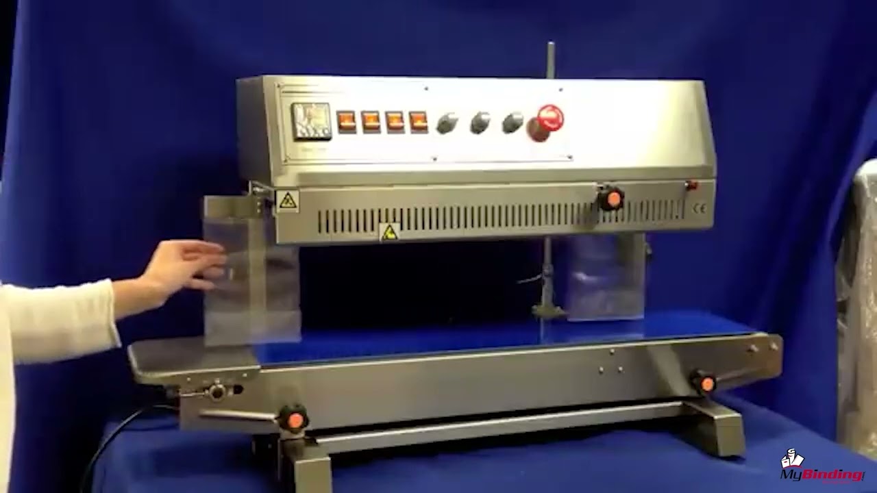 Sealer Sales HL-M810II Vertical Dry Ink Coding Band Sealer Video