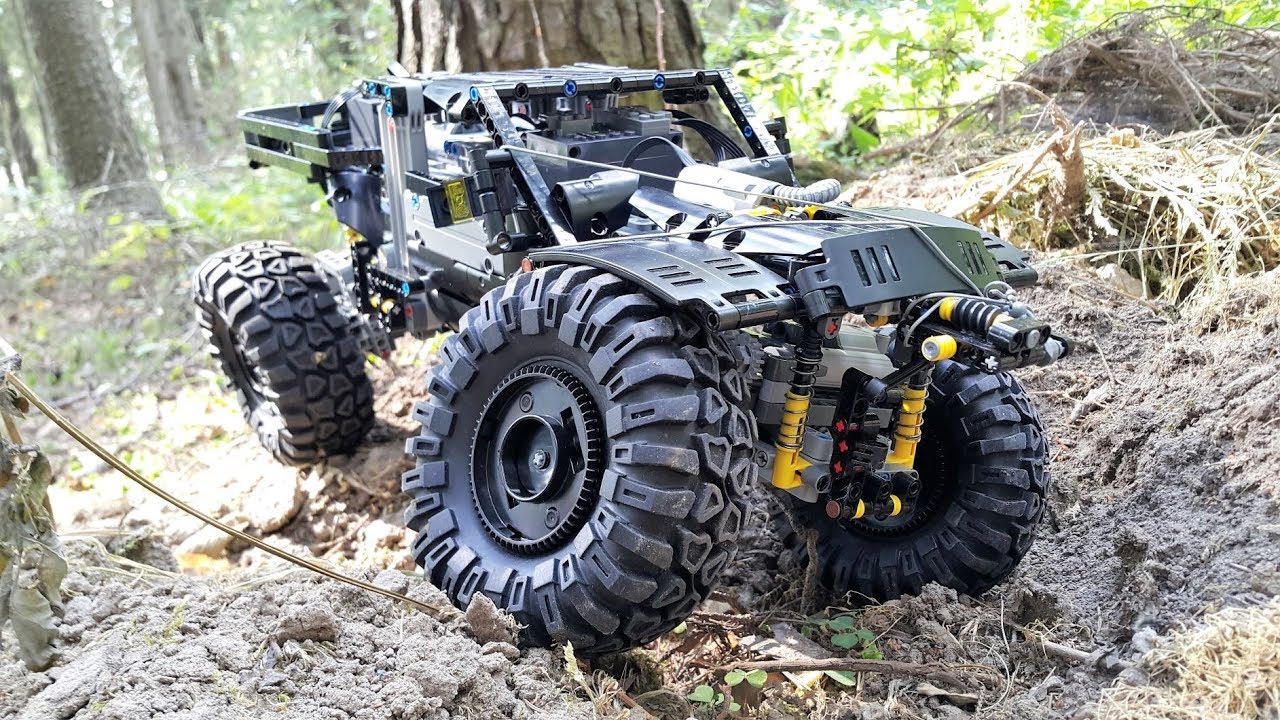 Lego Technic 4x4 Rock Crawler - It Can't Be Stopped