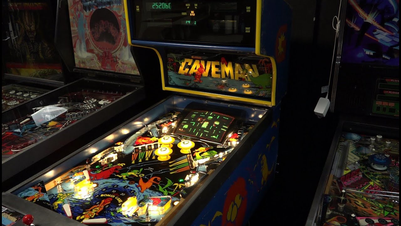 Caveman (Gottlieb, 1982) Flipper Pinball