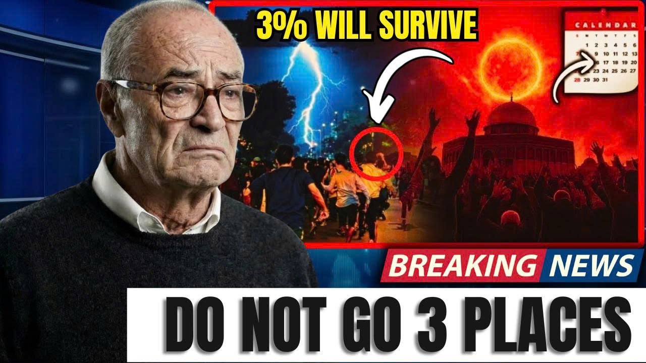 JESUS TOLD ME: 3 Safe Shelters & 3 Places to Avoid - 98% WILL NOT BE READY (3 Days of Darkness)