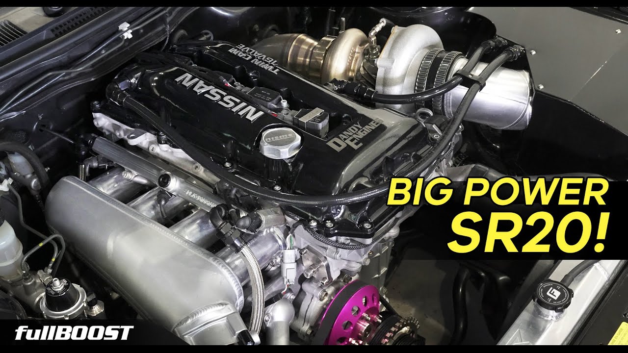 50psi BOOST Nissan SR20DET street S14 | fullBOOST