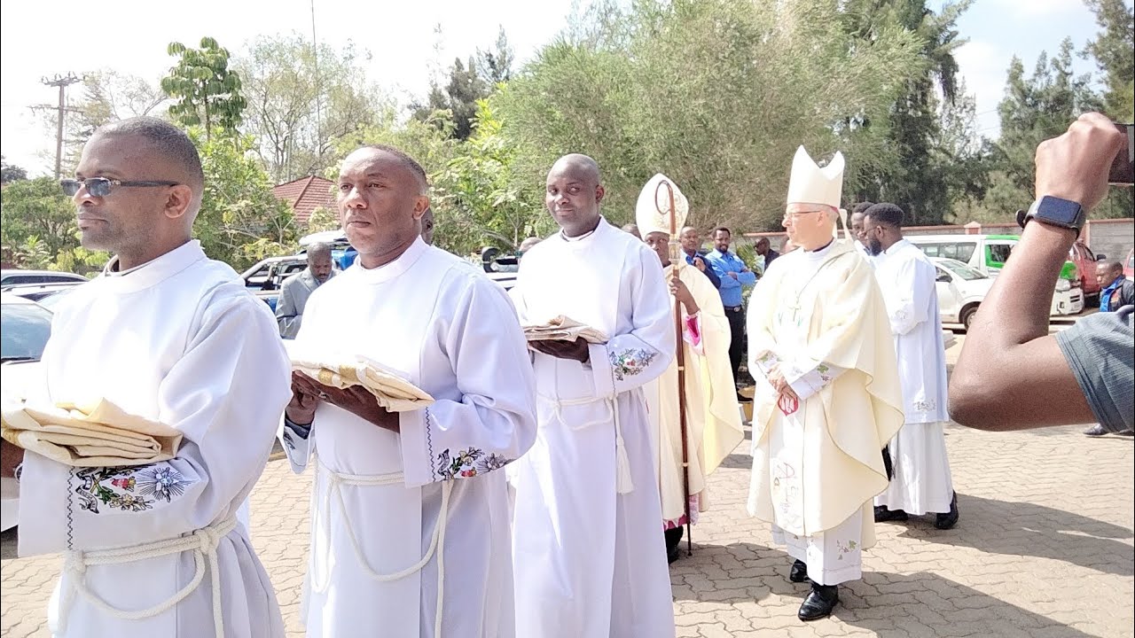 Diaconate ordination Procession at St John's Spiritan Parish Nairobi 2023