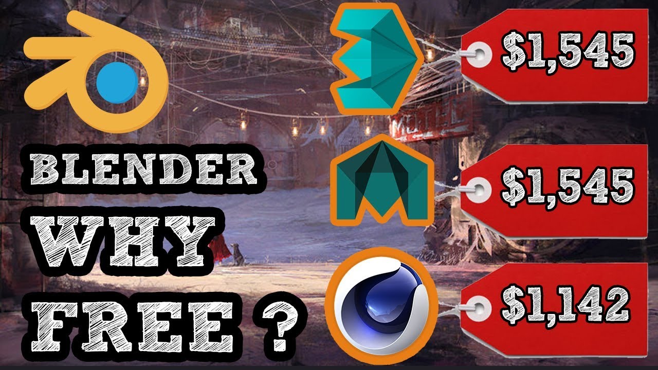 Почему Blender бесплатный?