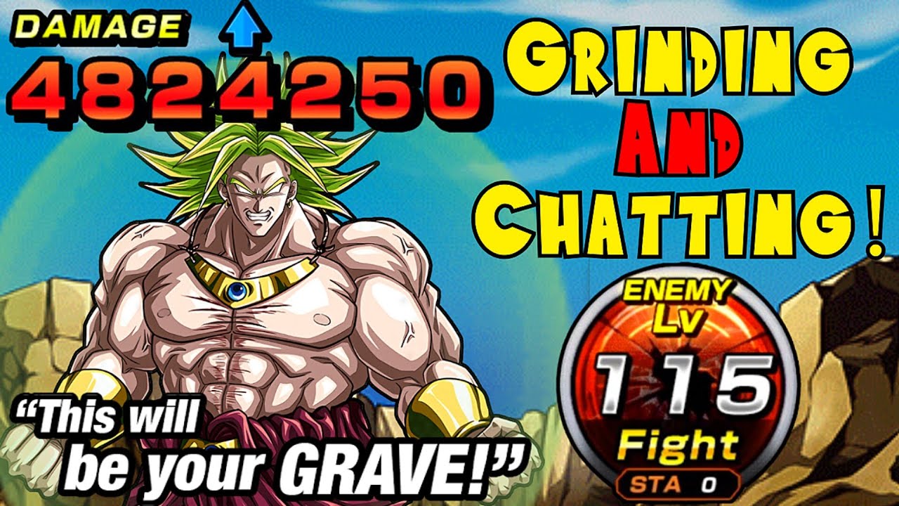 Dokkan Battle Grind Chats 17 LR EZA Edition VS STR (Indestructible Saiyan Evil) LSS Broly!