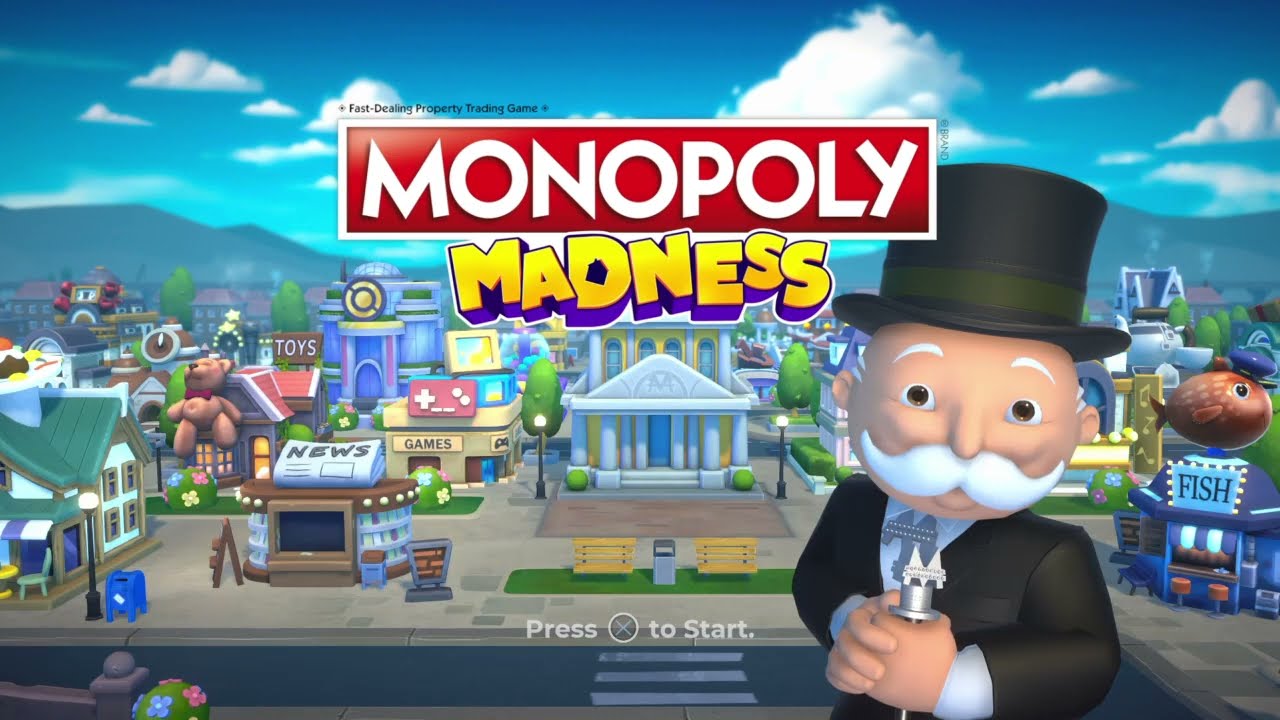 Monopoly Madness -- Gameplay (PS4)