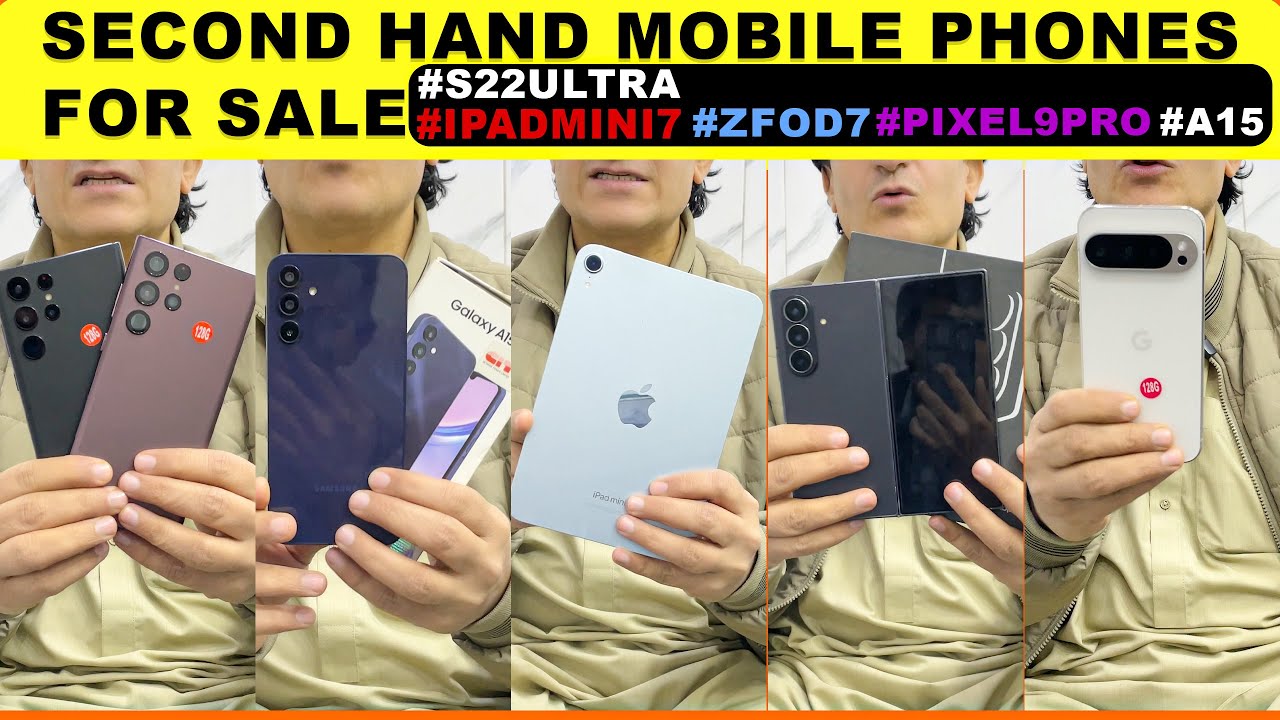 Looking for used mobile phone prices in Pakistan 2026 ?