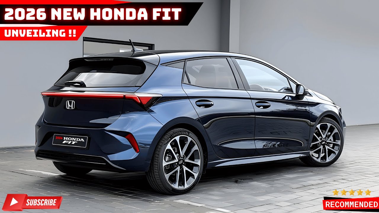 NOWOŚĆ 2026 HONDA FIT: Odsłanianie przyszłości kompaktowej wydajności i inteligentnego designu!