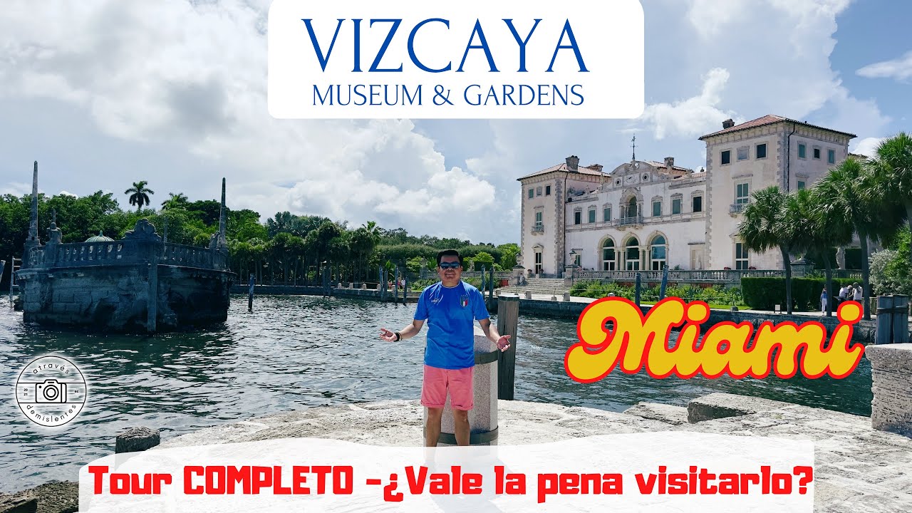 Vizcaya Museum & Gardens Miami - Tour Completo en 4K - ¿Vale la pena visitarlo?