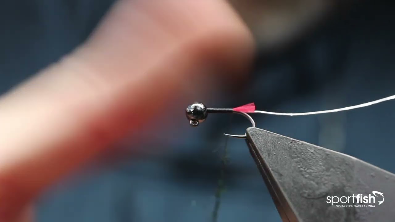 Tying the Euro Style Red Tag Jig Fly with Veniard's, Steven Shorrock