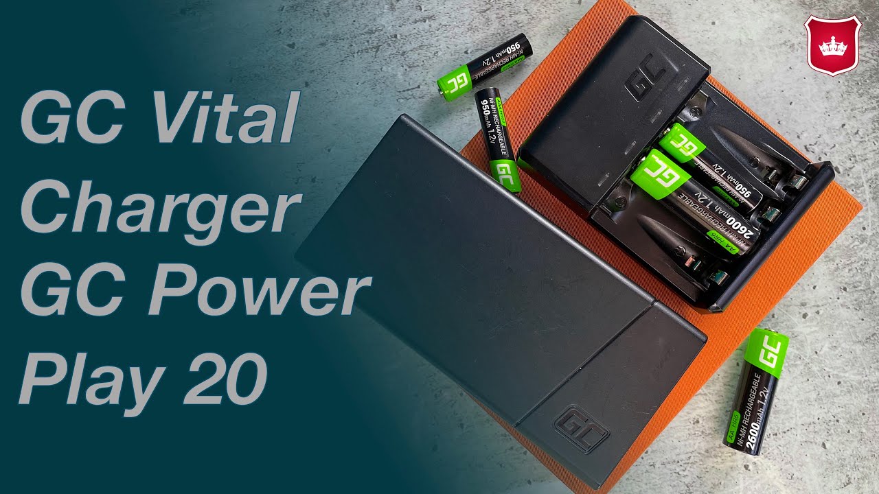 Ładowarka do akumulatorów i powerbank od GreenCell
