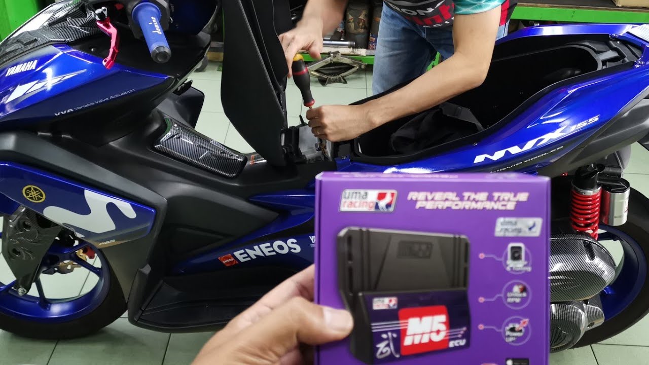 NVX 155 PASANG ECU UMA RACING M5