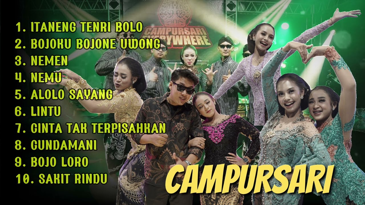 Full Album The Best Campursari Everywhere - Niken Salindry - Rina Aditama - Masdddho - Lala Atila