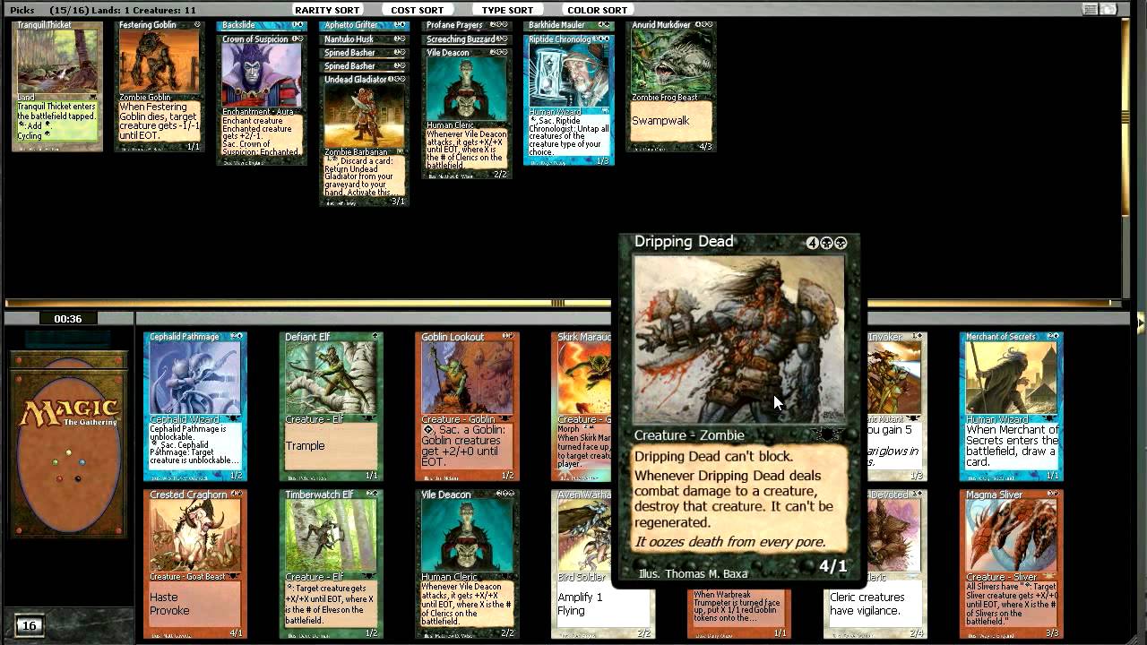 Limited Resources Onslaught Draft, 20 July 2012