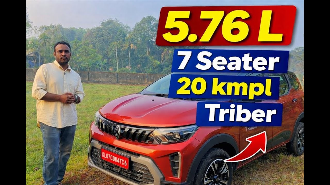 Best Budget 7 seater? | Renault Triber 2025 Review | #automobile #renault #Triber #7seatermpv