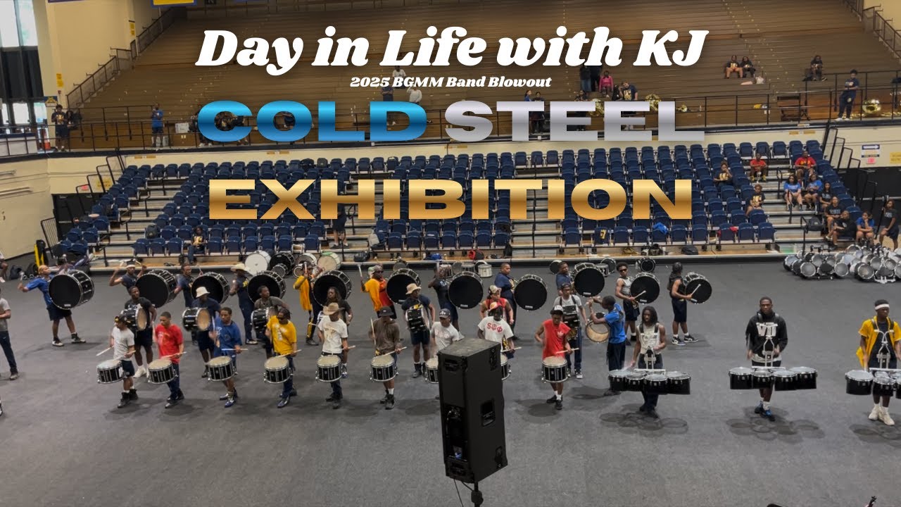 Day in Life with KJ/ 2025 BGMM Band Blowout COLD STEEL Exhibition Performance