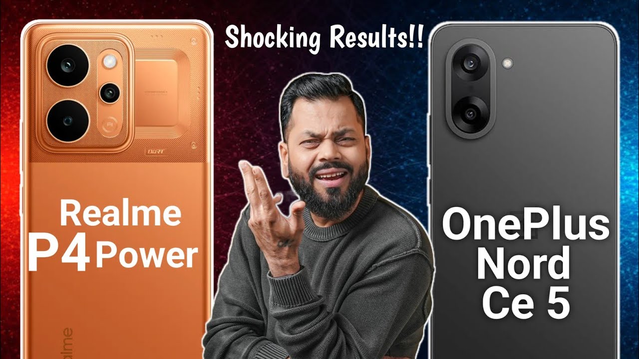 Realme P4 Power Vs Oneplus Nord Ce 5 