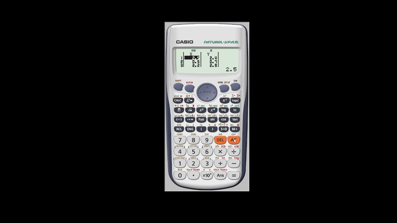How to calculate covariance matrix using fx-991ES PLUS | Bangla