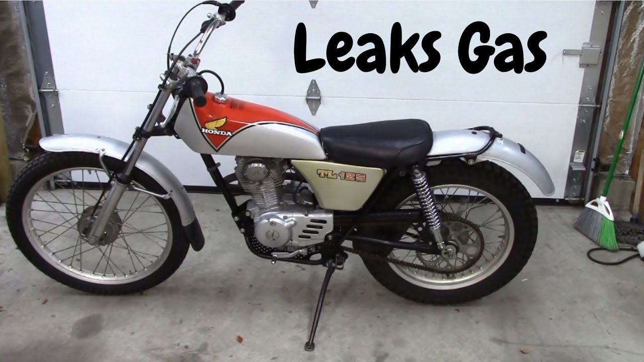 Honda Motorcycle Leaking Gas