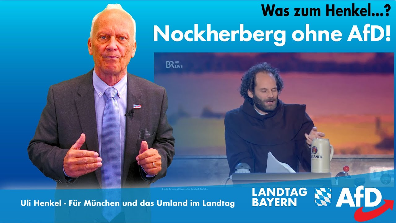 Uli Henkel: Nockherberg ohne AfD!