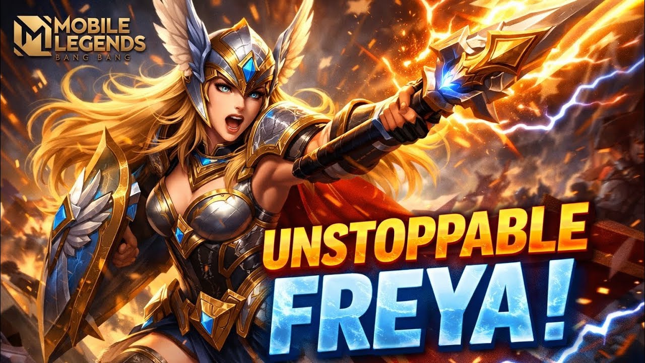 FREYA IN GOD MODE 💥 | Enemy Team Shocked