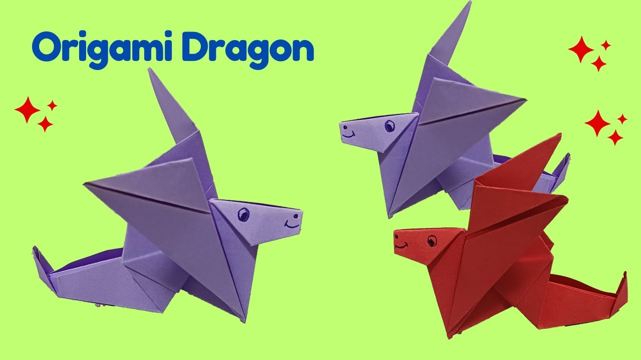 🔥 How to Make an Origami Paper Dragon 🐉 | Easy Step-by-Step Tutorial for Beginners! bhoot wali video
